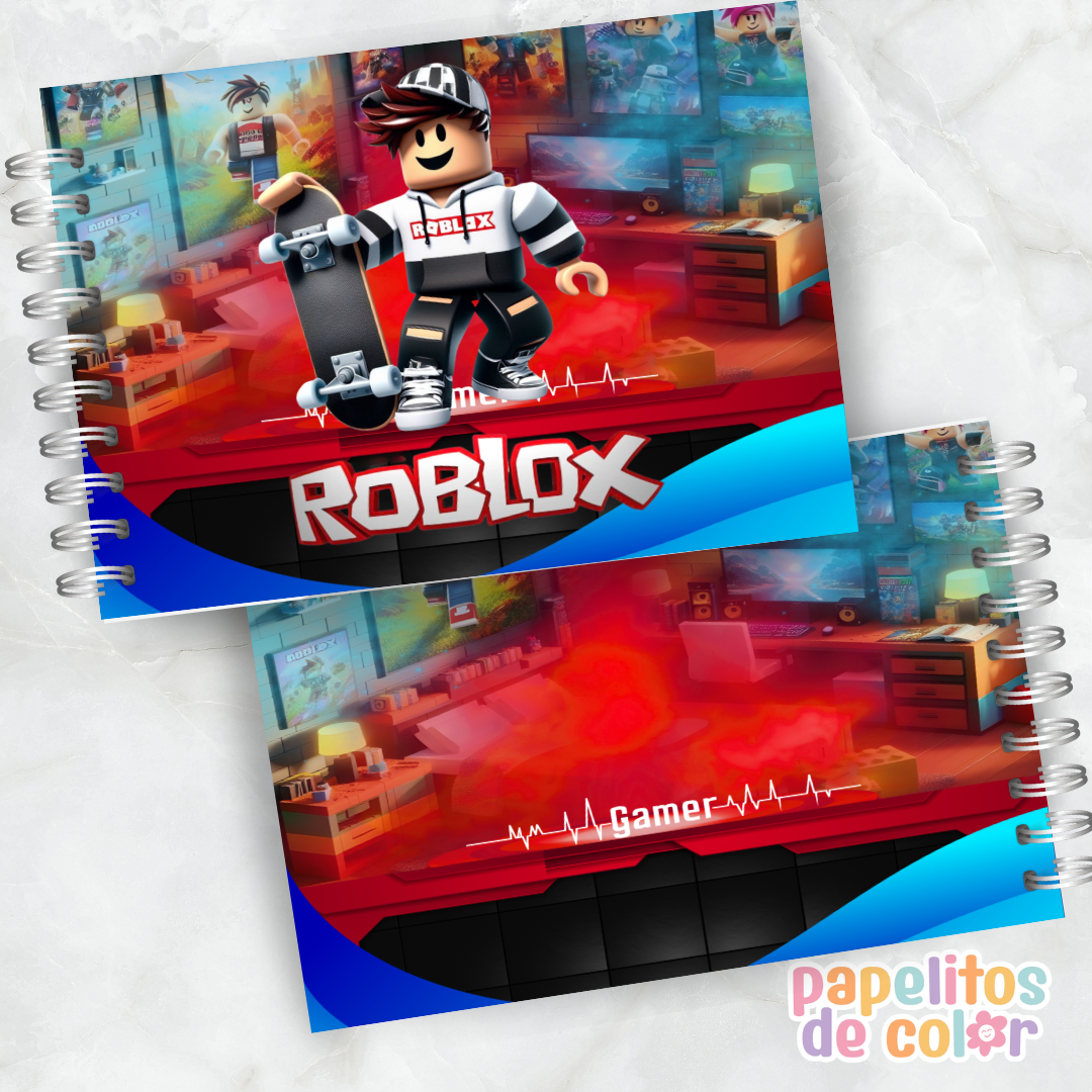 🎮✨ Cuaderno para pintar Roblox Vol. 2✨🧩