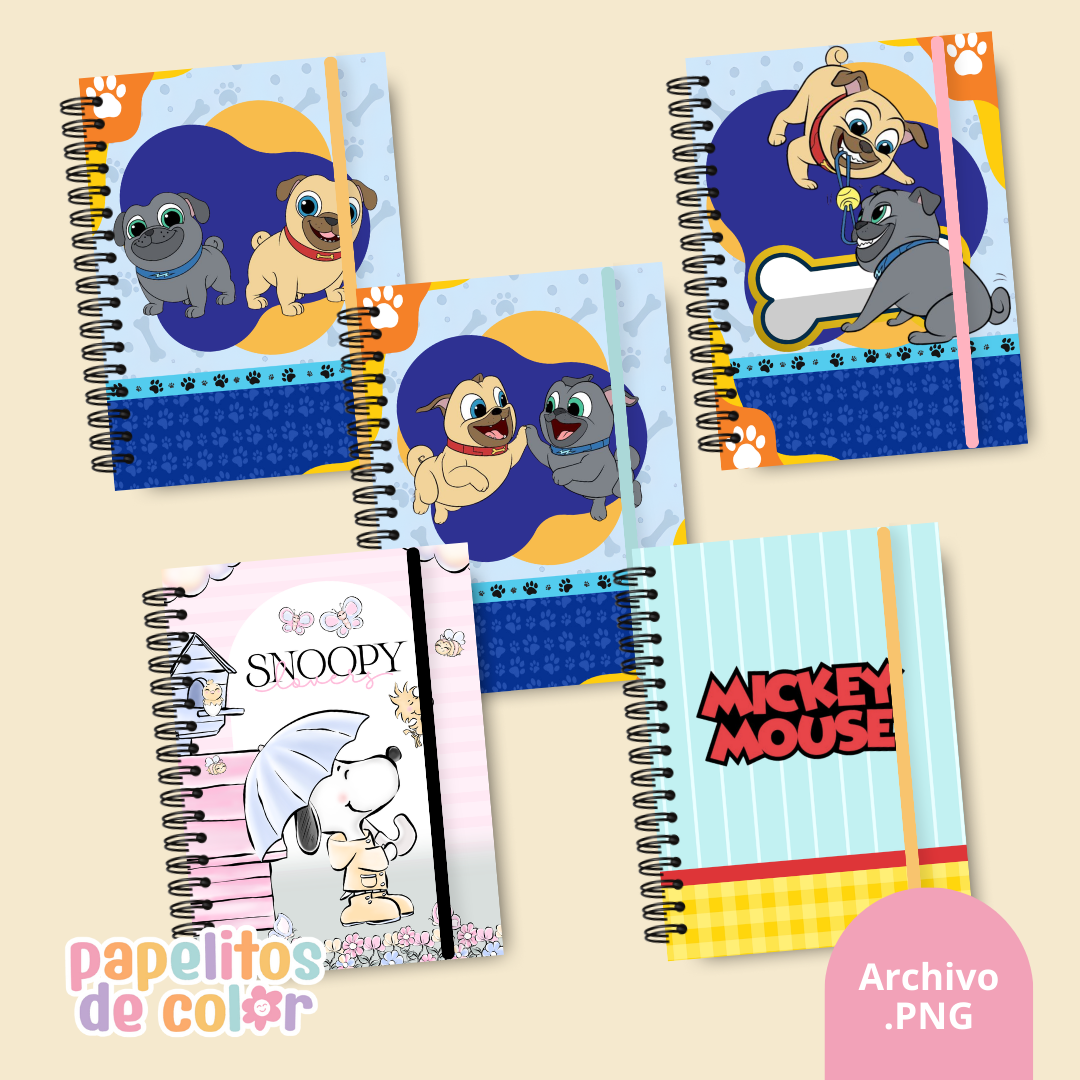 📚 Combo Portadas Personajes – Vol. 1 🎨💖