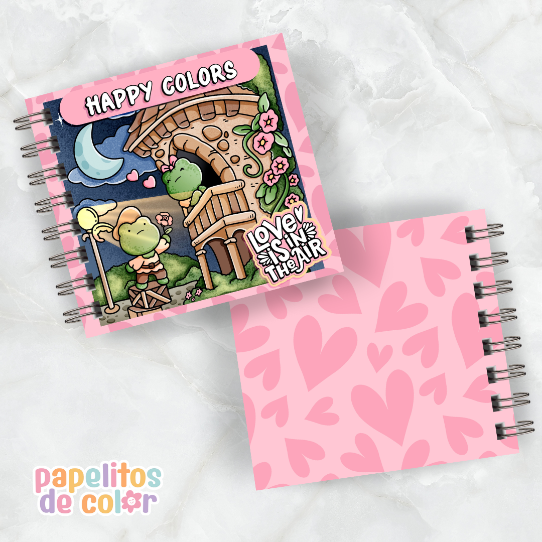 💕Love Is In The Air – Libro para Pintar💕