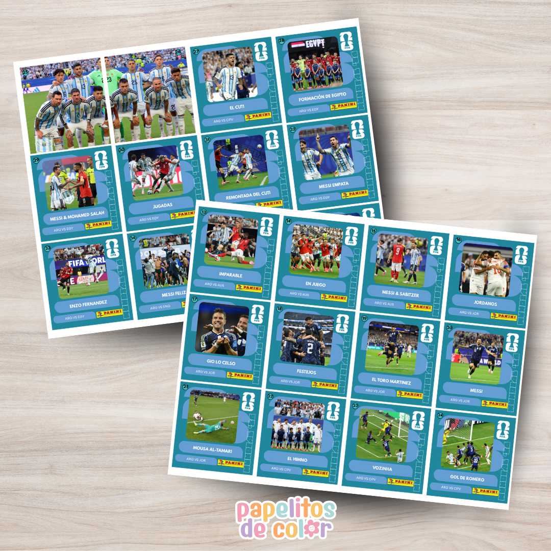 ⚽💙 Álbum de Figuritas El Último Tango 🏆🐐