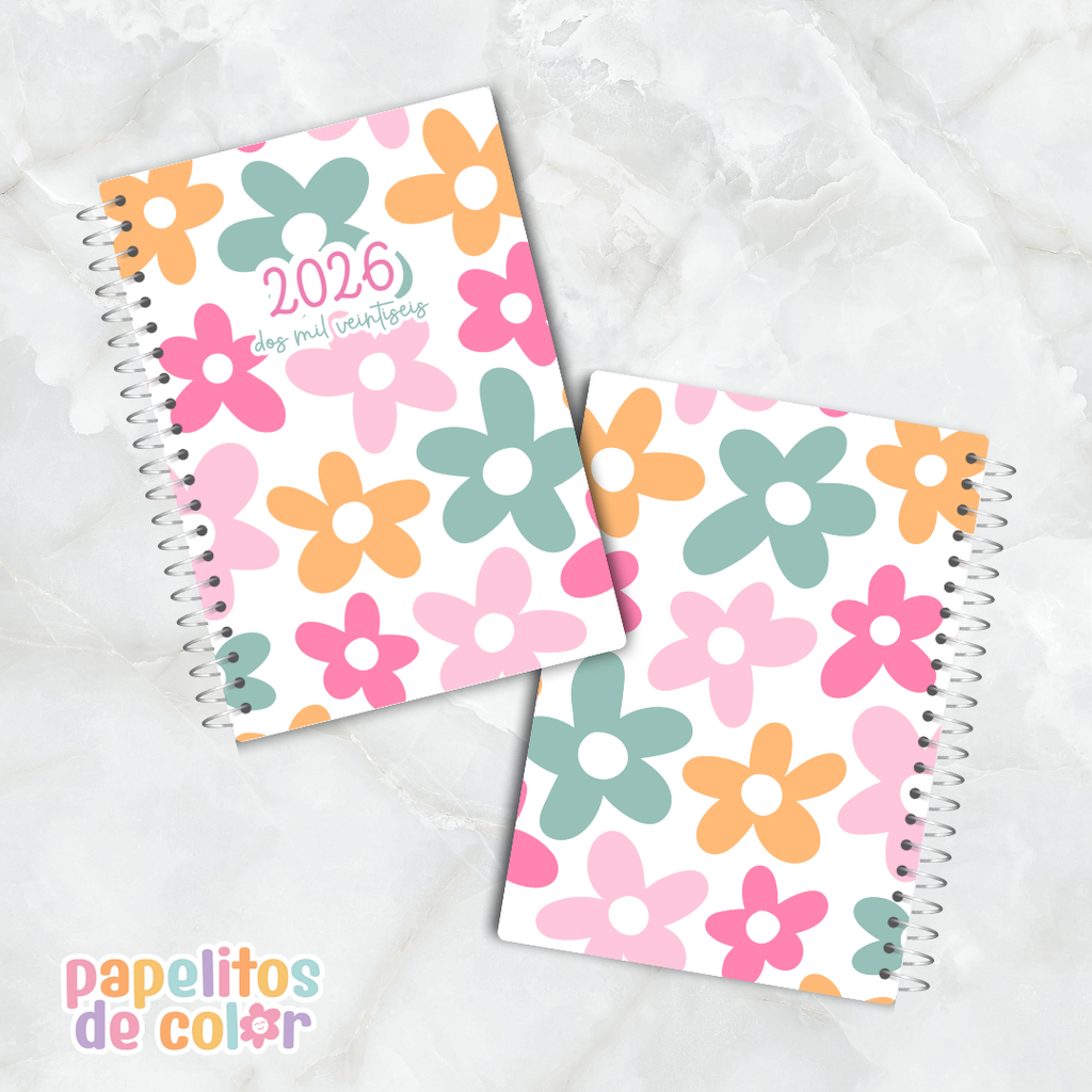 Agenda Diaria Allegra 2026 ✨