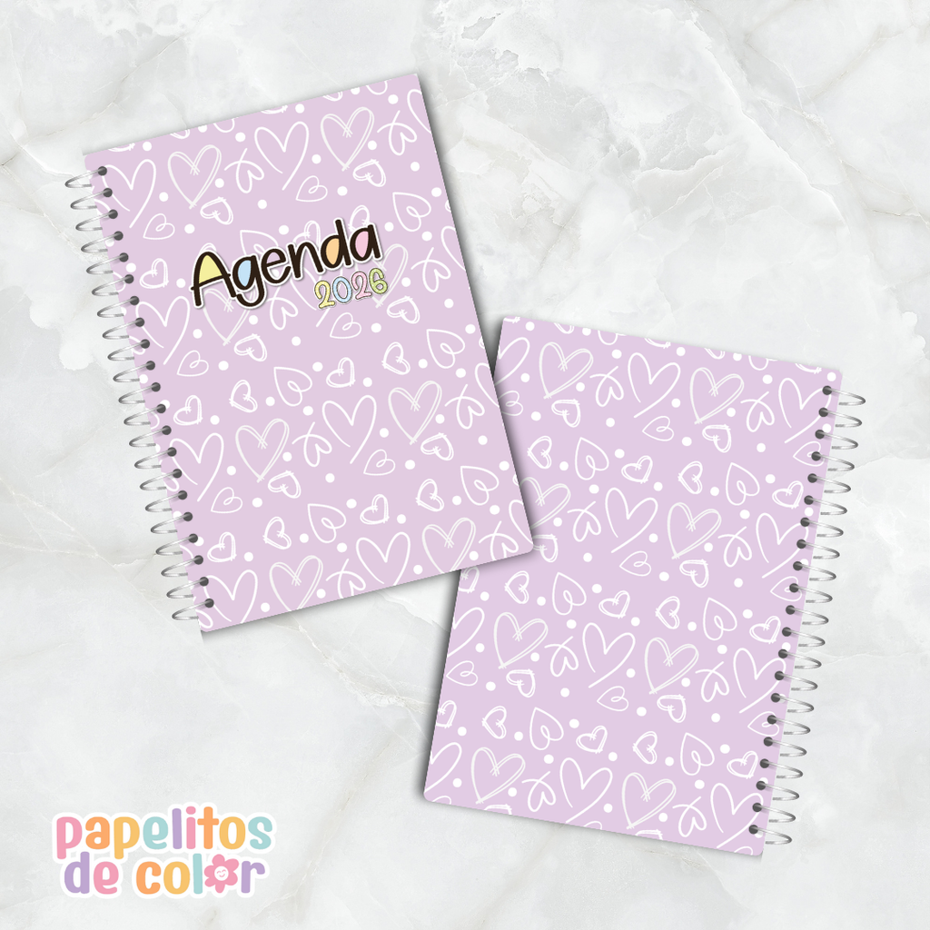 ✨ Agenda Charletas Semanal 2026 💬🩷