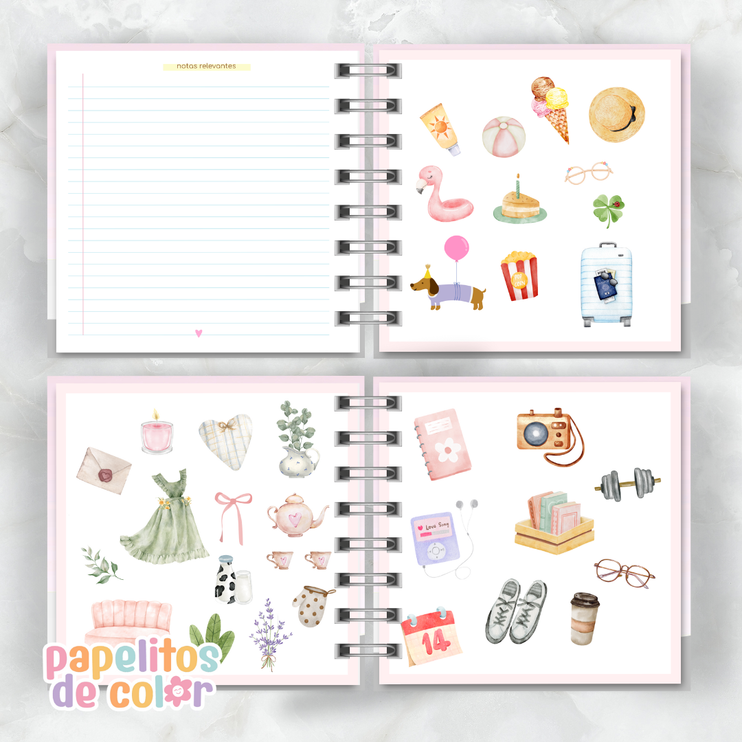 Agenda Comforta 15 x 15 cm 2026 ✨