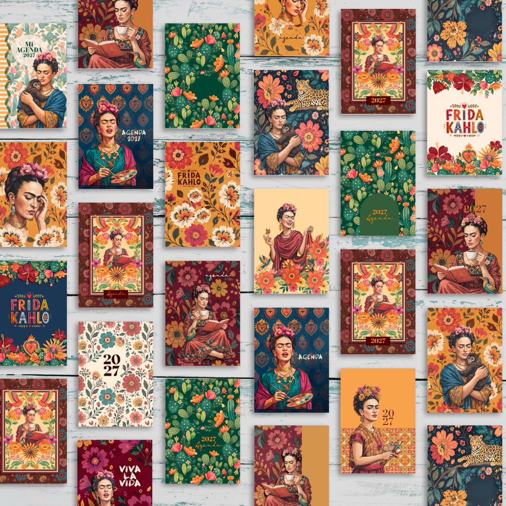 🌺📚 Pack 35 Portadas Frida ✨💖