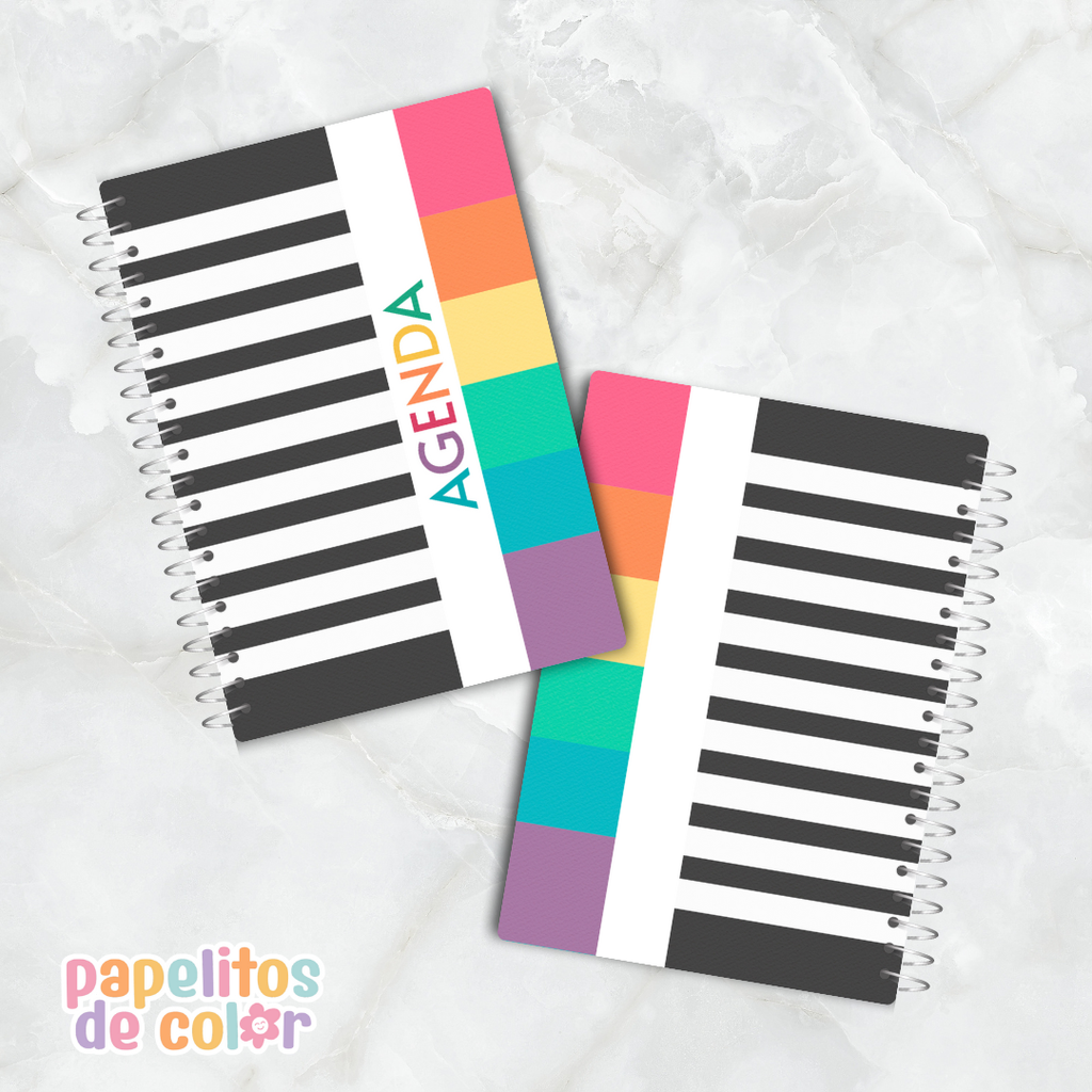 Agenda Rainbow Diaria 2026  🌈📔✨