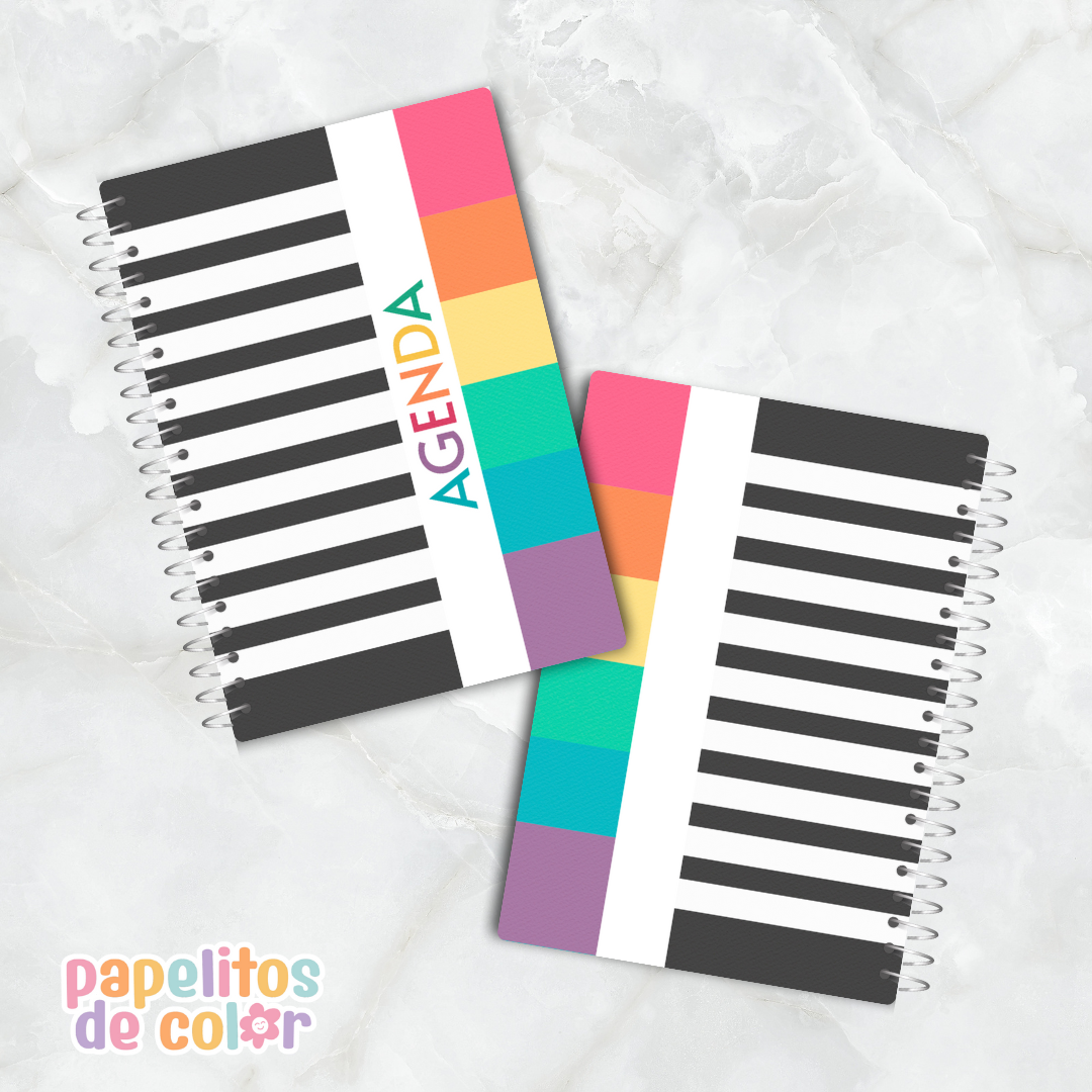 Agenda Rainbow Diaria 2026  🌈📔✨
