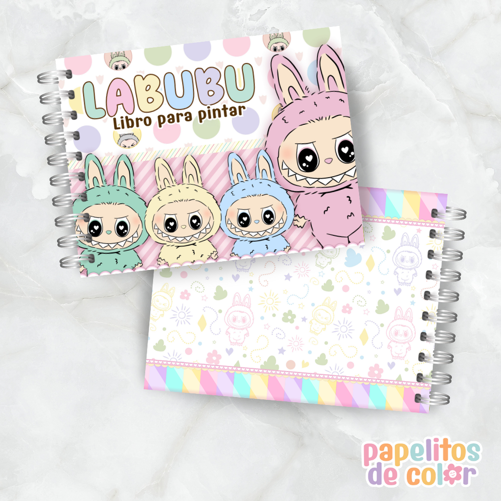🎨 Libro para Pintar Labubus ✨