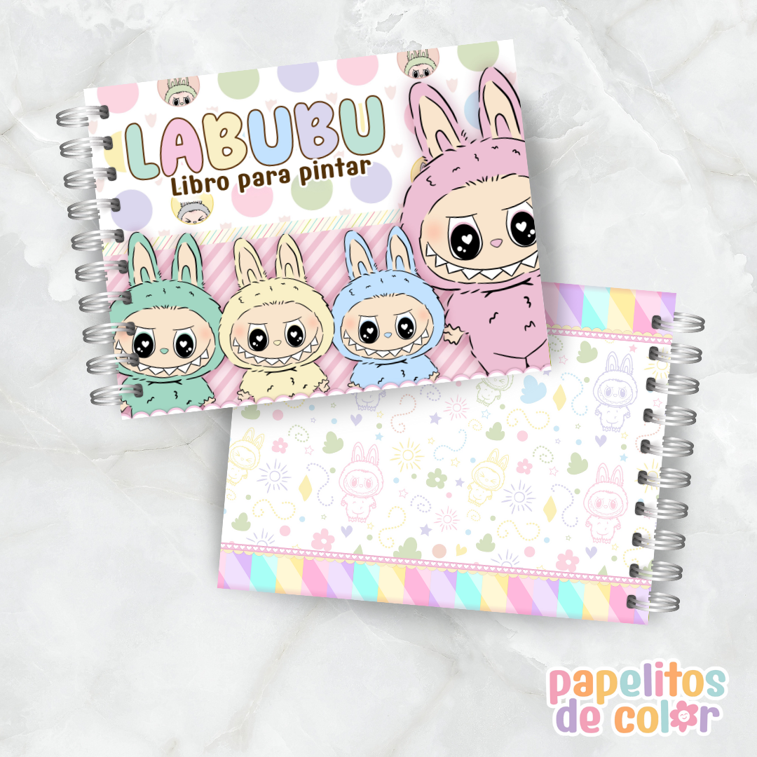 🎨 Libro para Pintar Labubus ✨