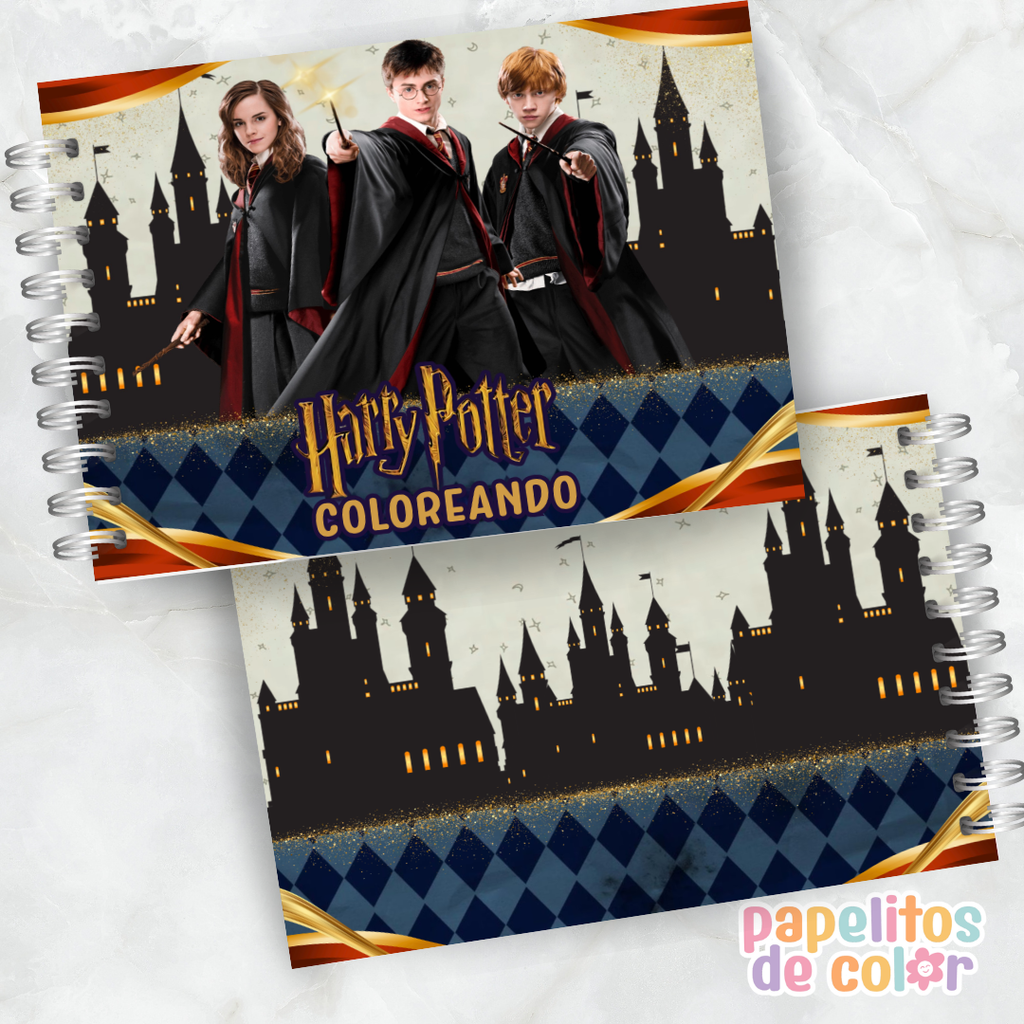 ⚡✨ Libro para pintar Harry Potter Vol. 2 ✨⚡