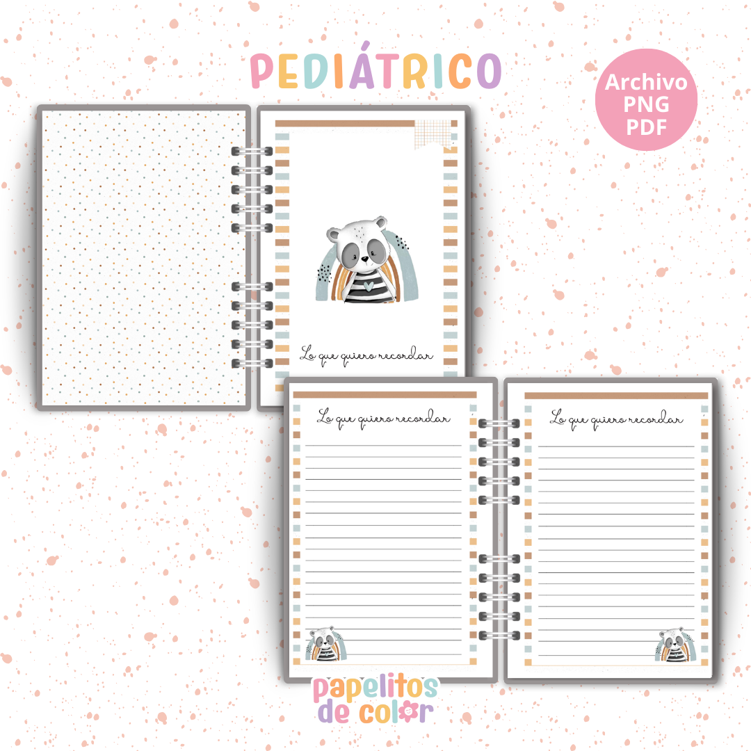 🧸 Cuaderno Pediátrico - Teodoro🤎