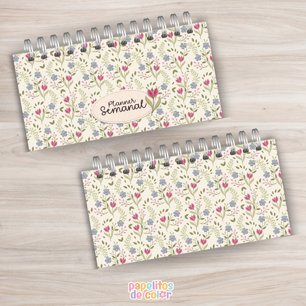 🕰️🌿 Planner Semanal Vintage🌿🕰️