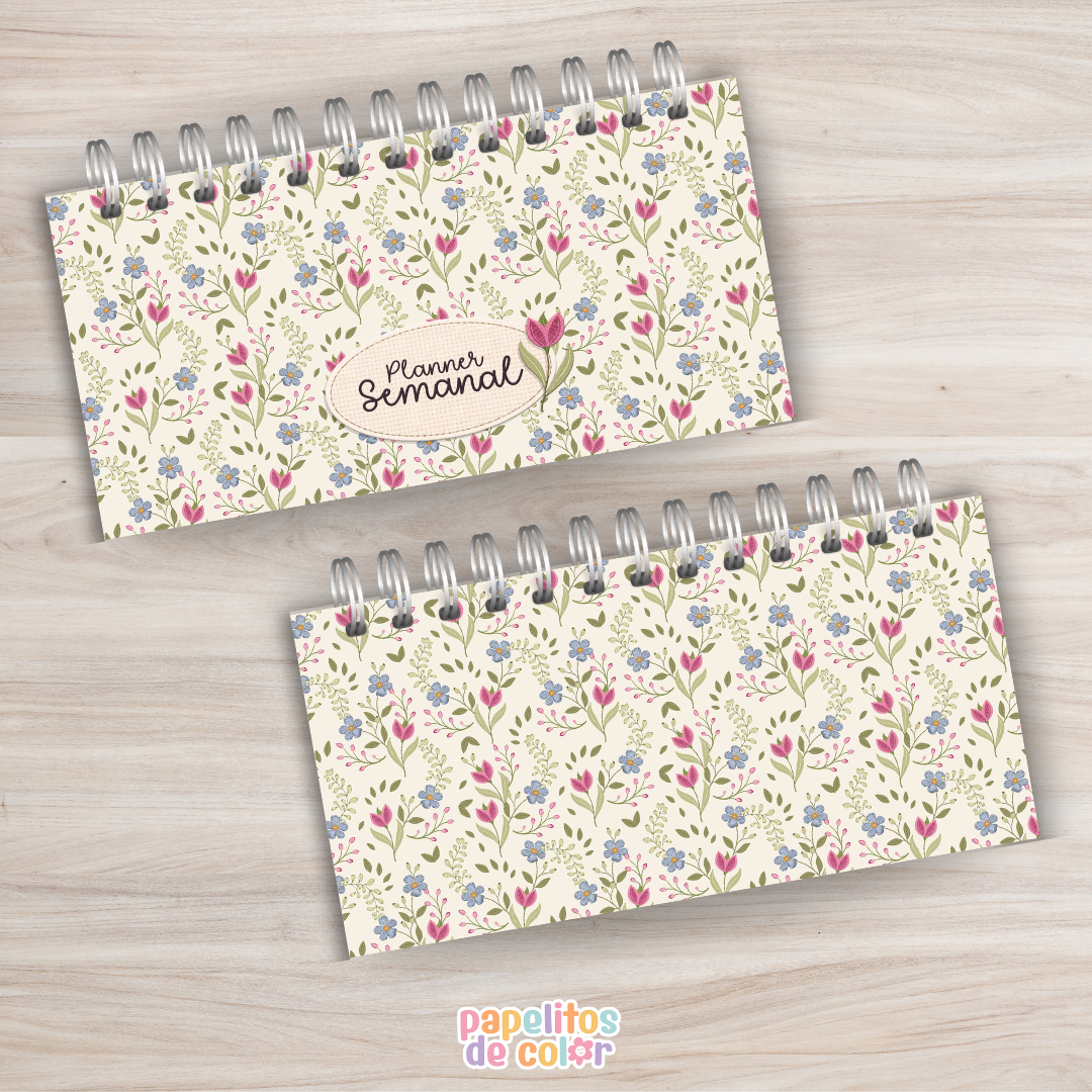 🕰️🌿 Planner Semanal Vintage🌿🕰️