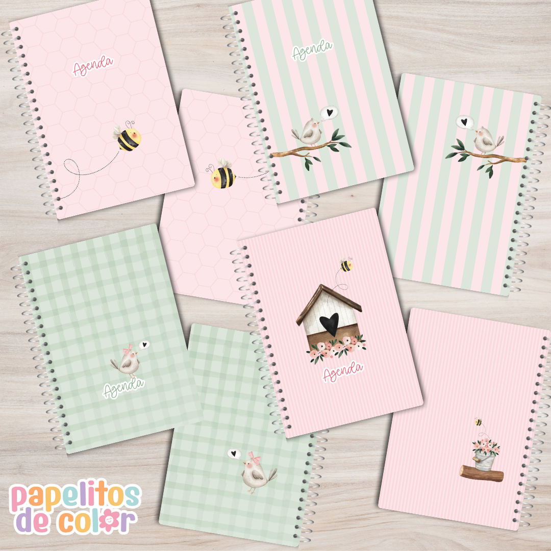 ✨Agenda Jardin 2027 - Diaria🌸