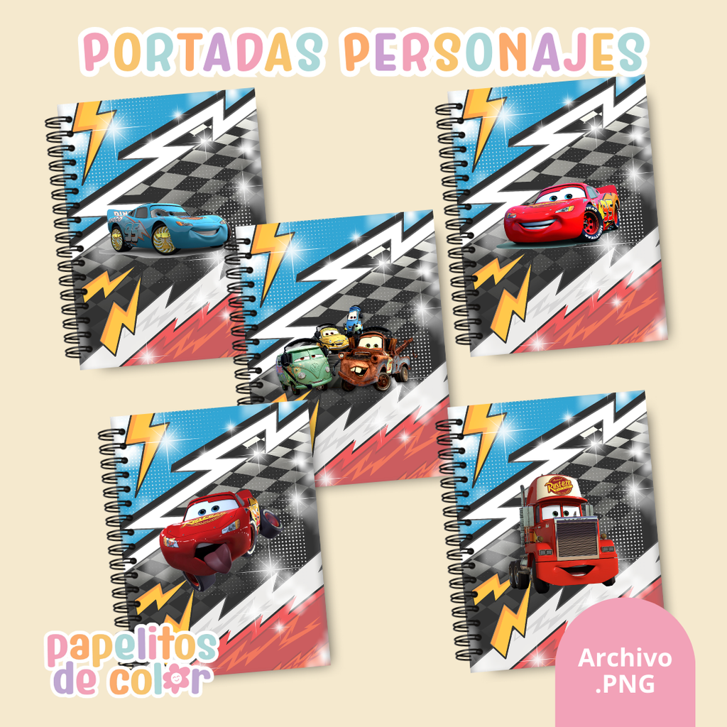 📚✨ Combo Portadas Personajes – Vol. 9 🚀🎨