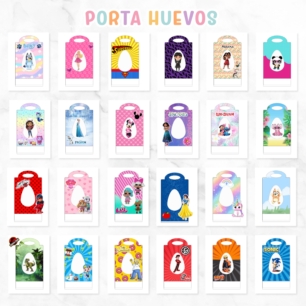 🥚🐰 Portahuevos de Pascua | 45 Diseños 🎨✨