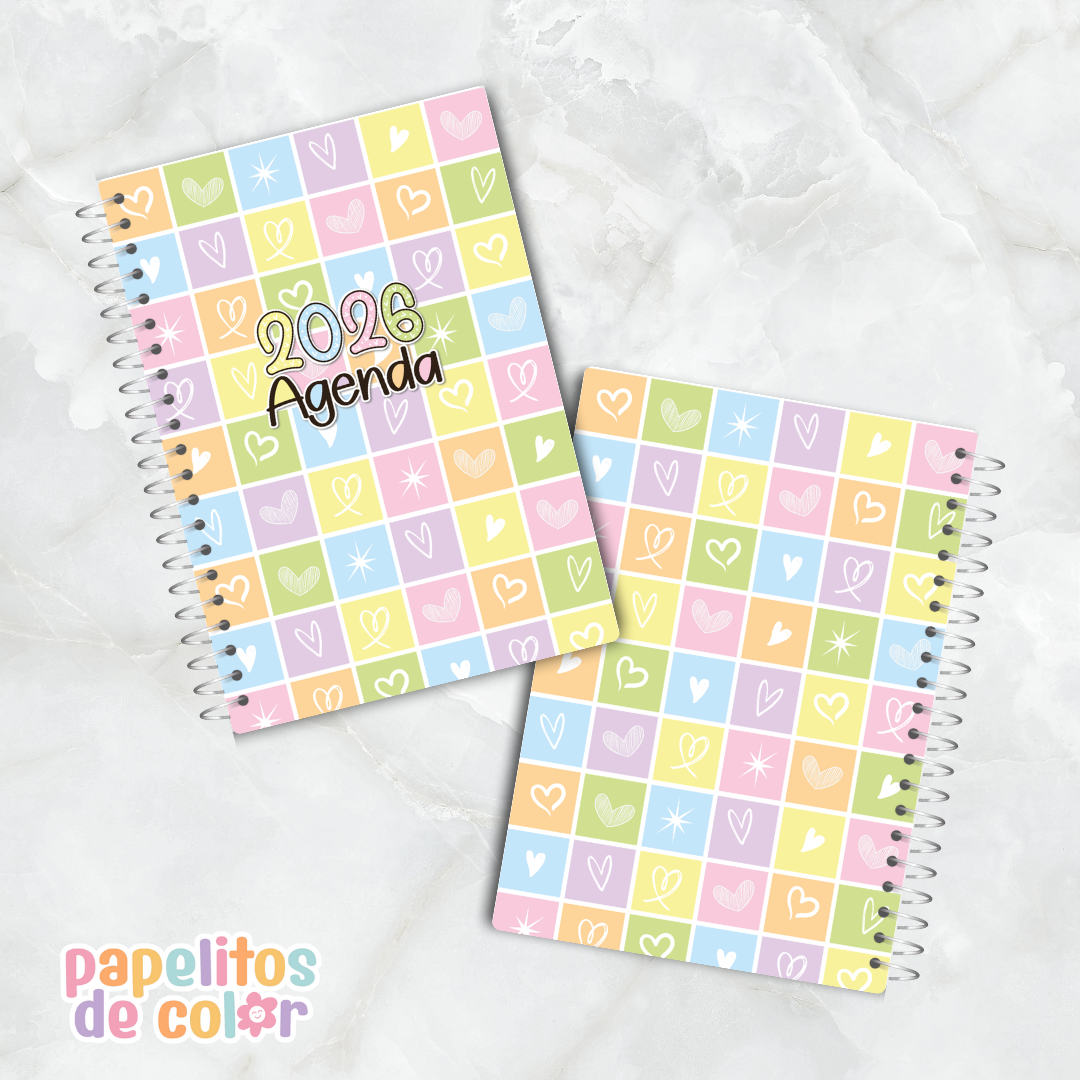 ✨ Agenda Charletas Semanal 💬🩷 (Perpetua)