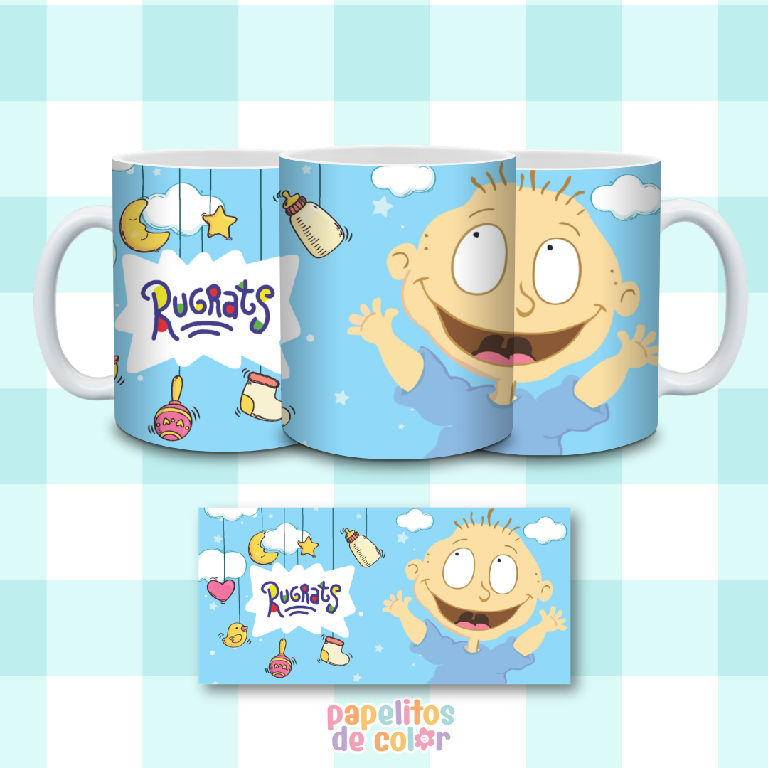 ☕🌈 Diseños para Tazas Infancia Retro ✨🧸