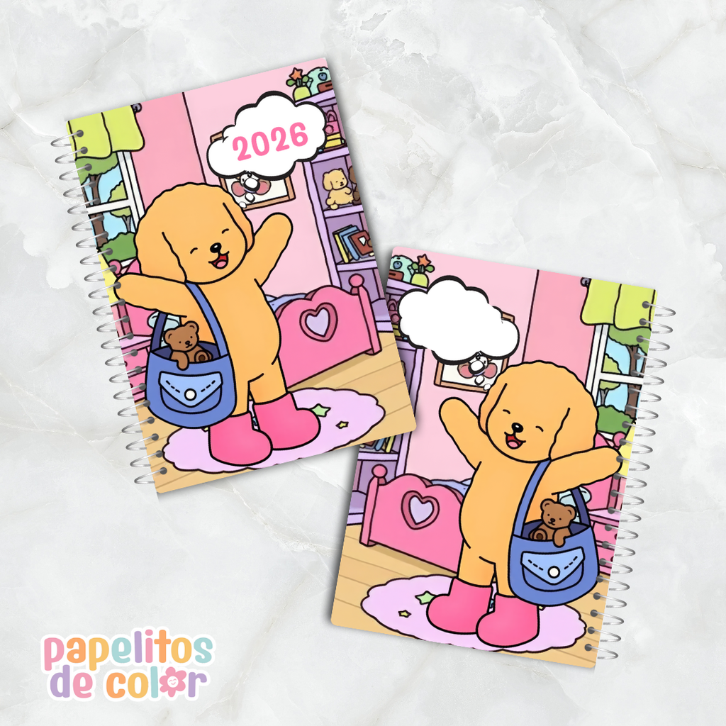 Agenda Diaria Bobbie Goods 2026🐻✨