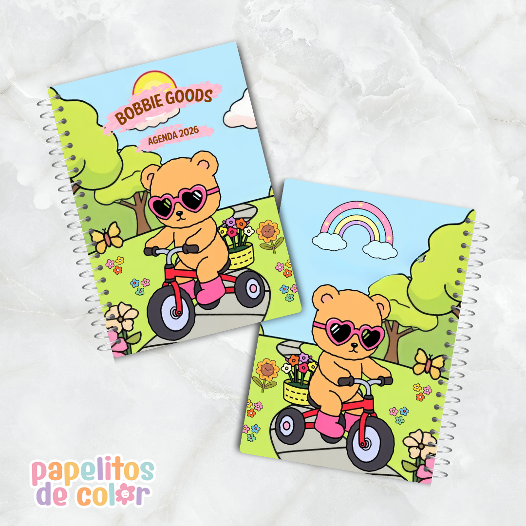 🐻Agenda Bobbie Goods 2 – 2026✨