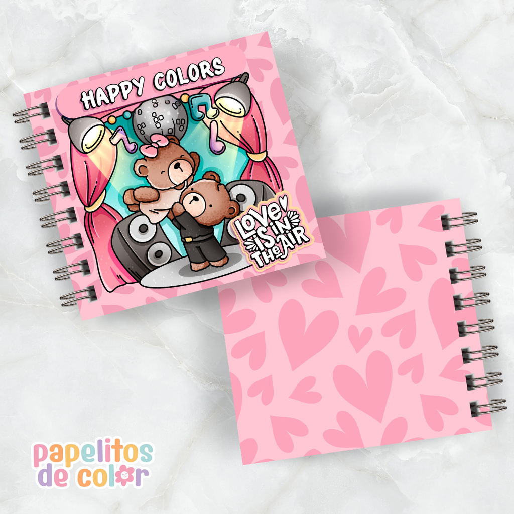 💕Love Is In The Air – Libro para Pintar💕