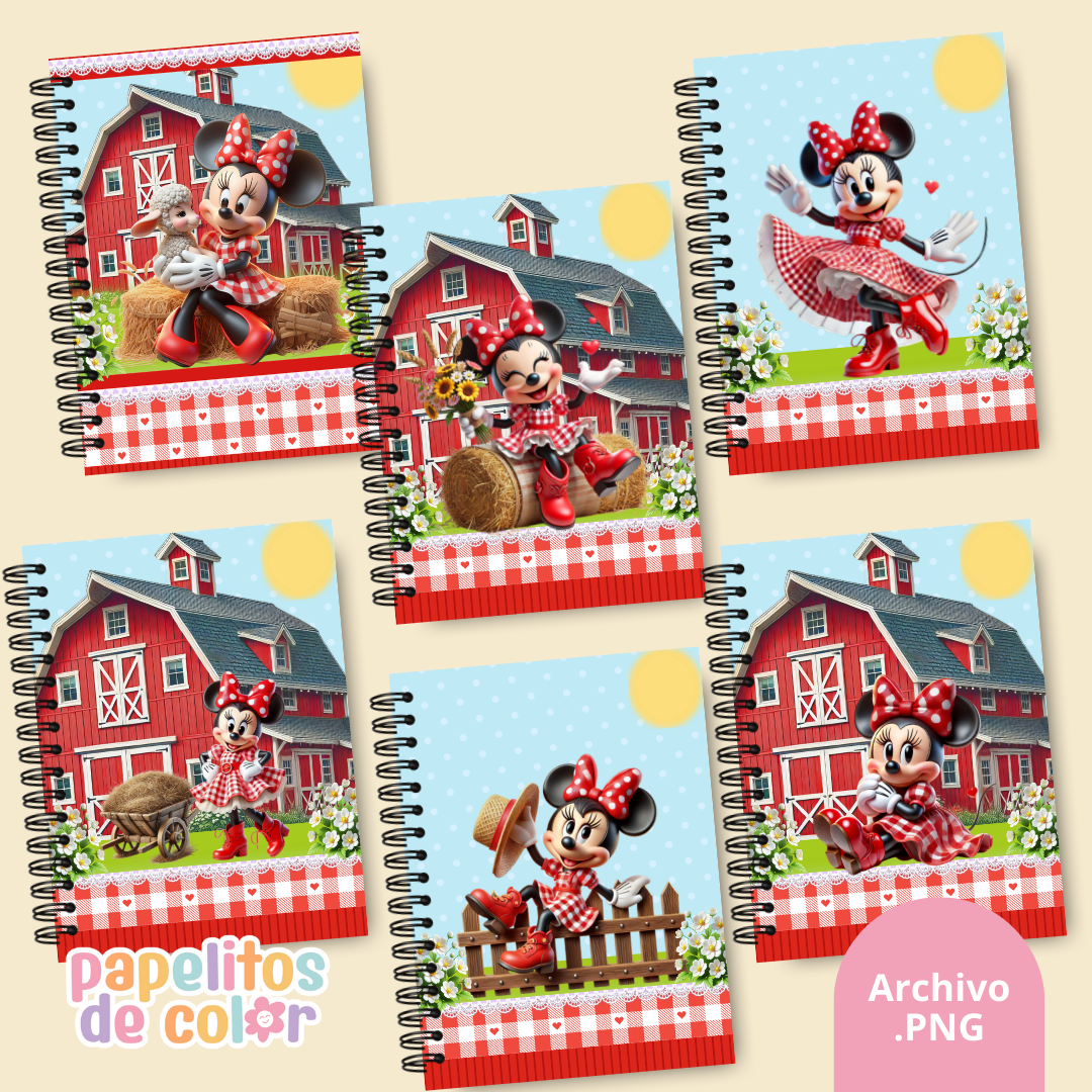 📚✨ Combo Portadas Personajes – Vol. 4 🎨💖