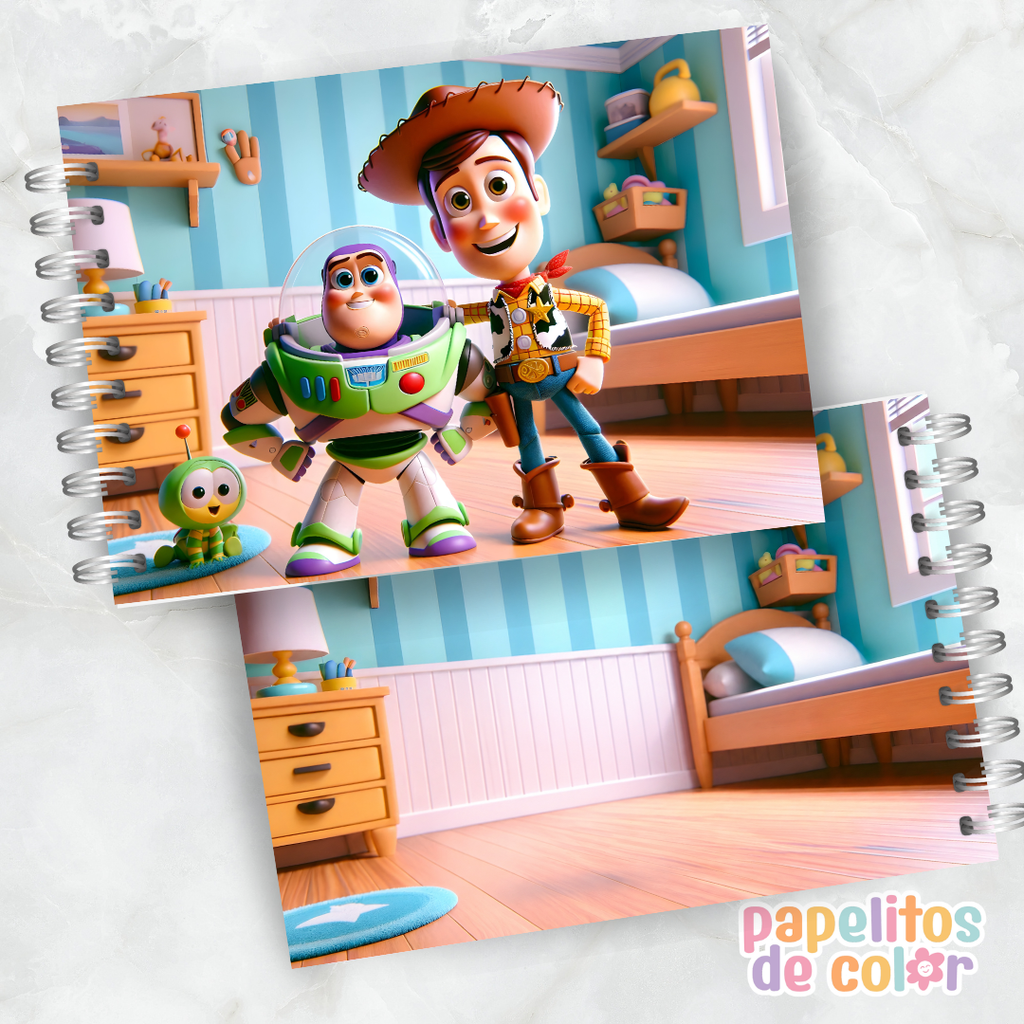 📚 Libro para Pintar Toy Story🖍️