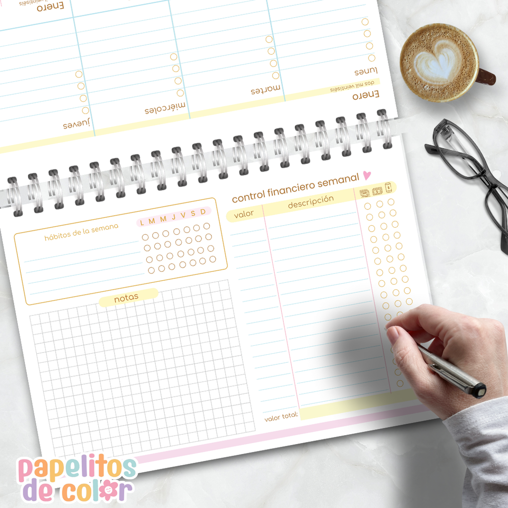 💕📒 Combo Comforta – Organización con estilo 📒💕