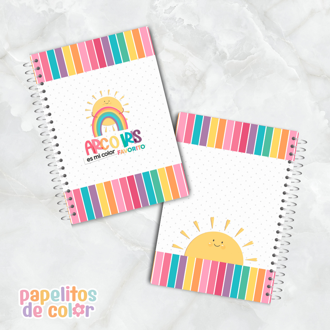 Agenda Rainbow Diaria 2026  🌈📔✨