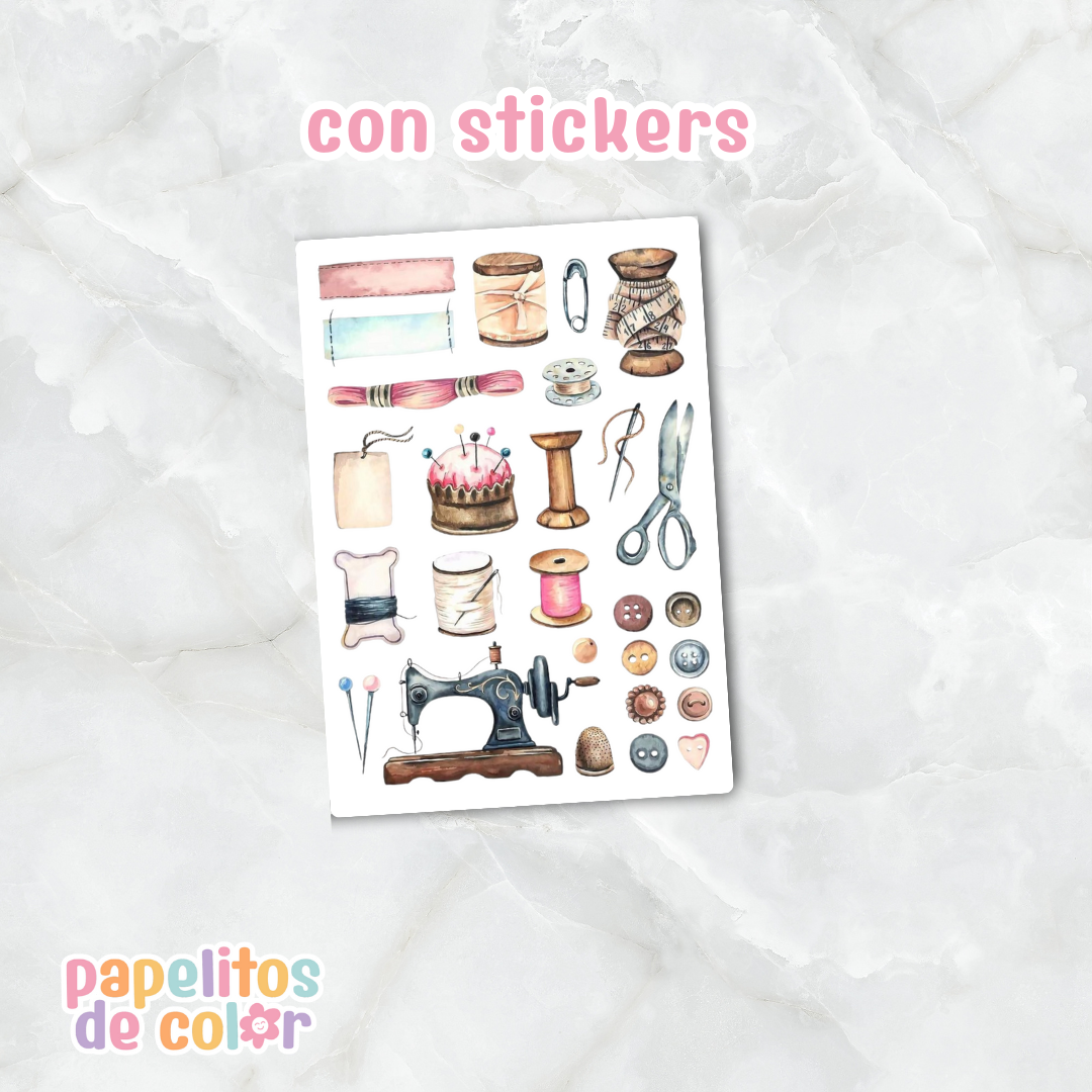 🧵Planner Perpetuo Costura ✂️✨