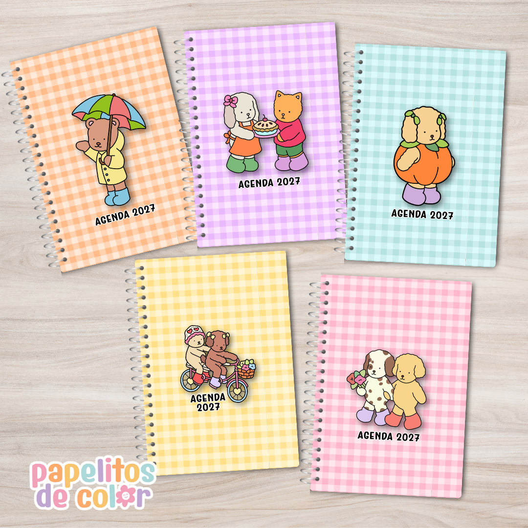 🐻Agenda Bobbie Goods 2 – 2027✨