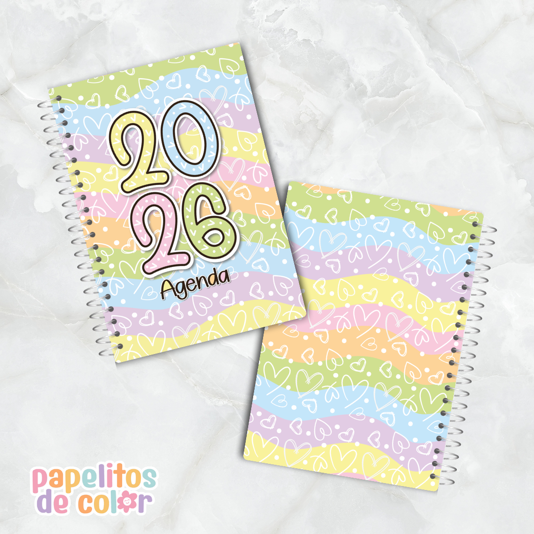 ✨ Agenda Charletas Semanal 2026 💬🩷