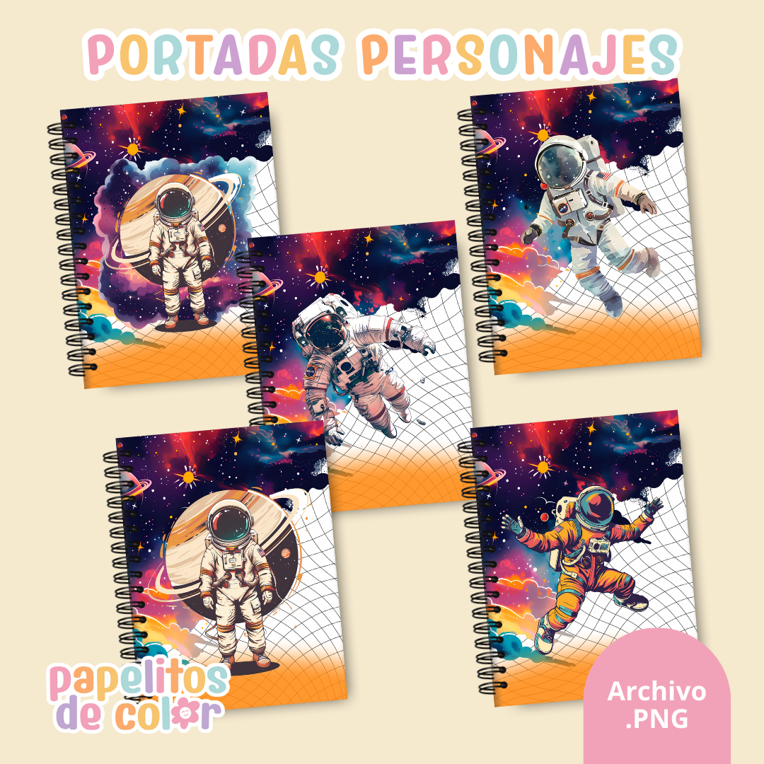 📚✨ Combo Portadas Personajes – Vol. 16 🚀🎮