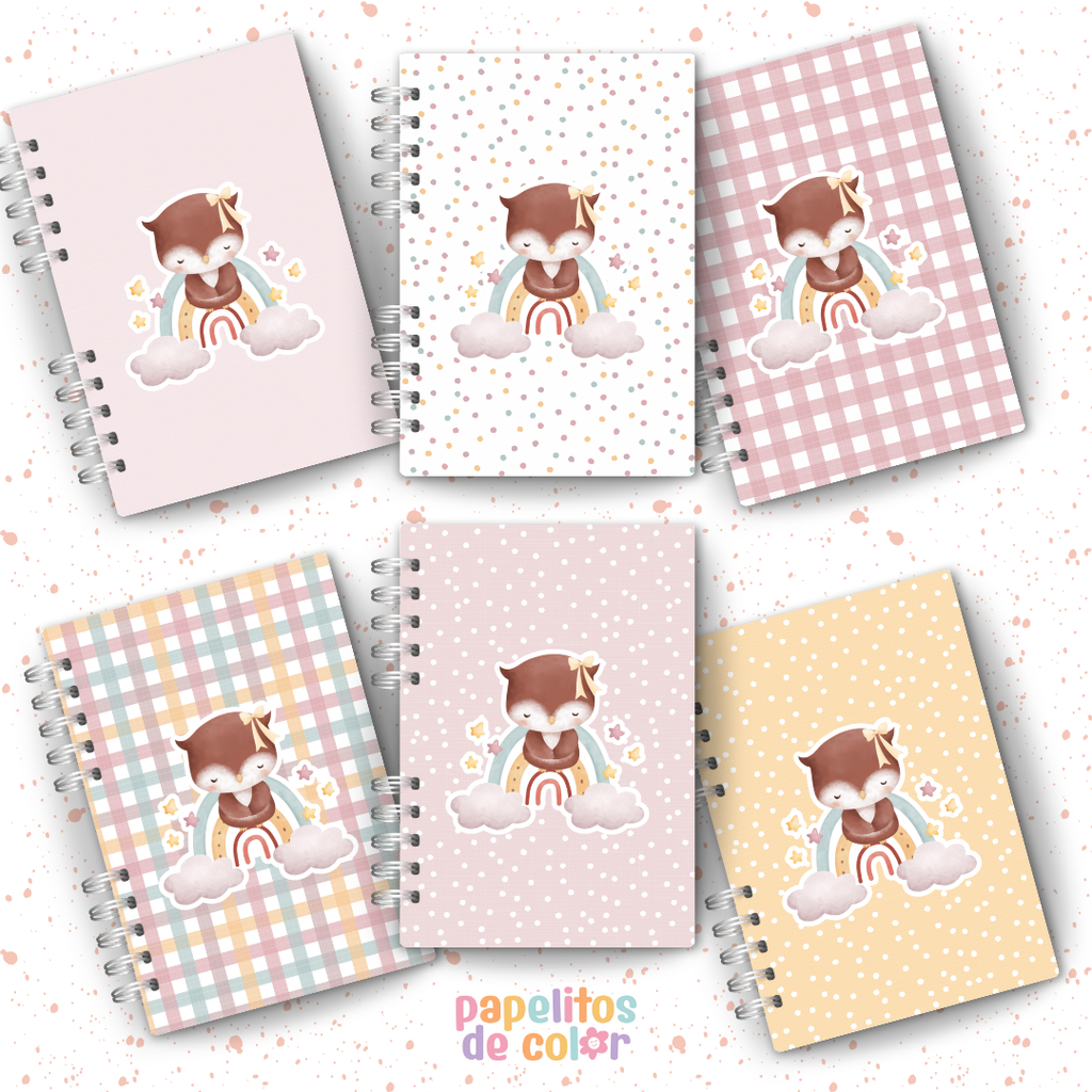 🦉 Cuaderno Pediátrico - Buhita 💕