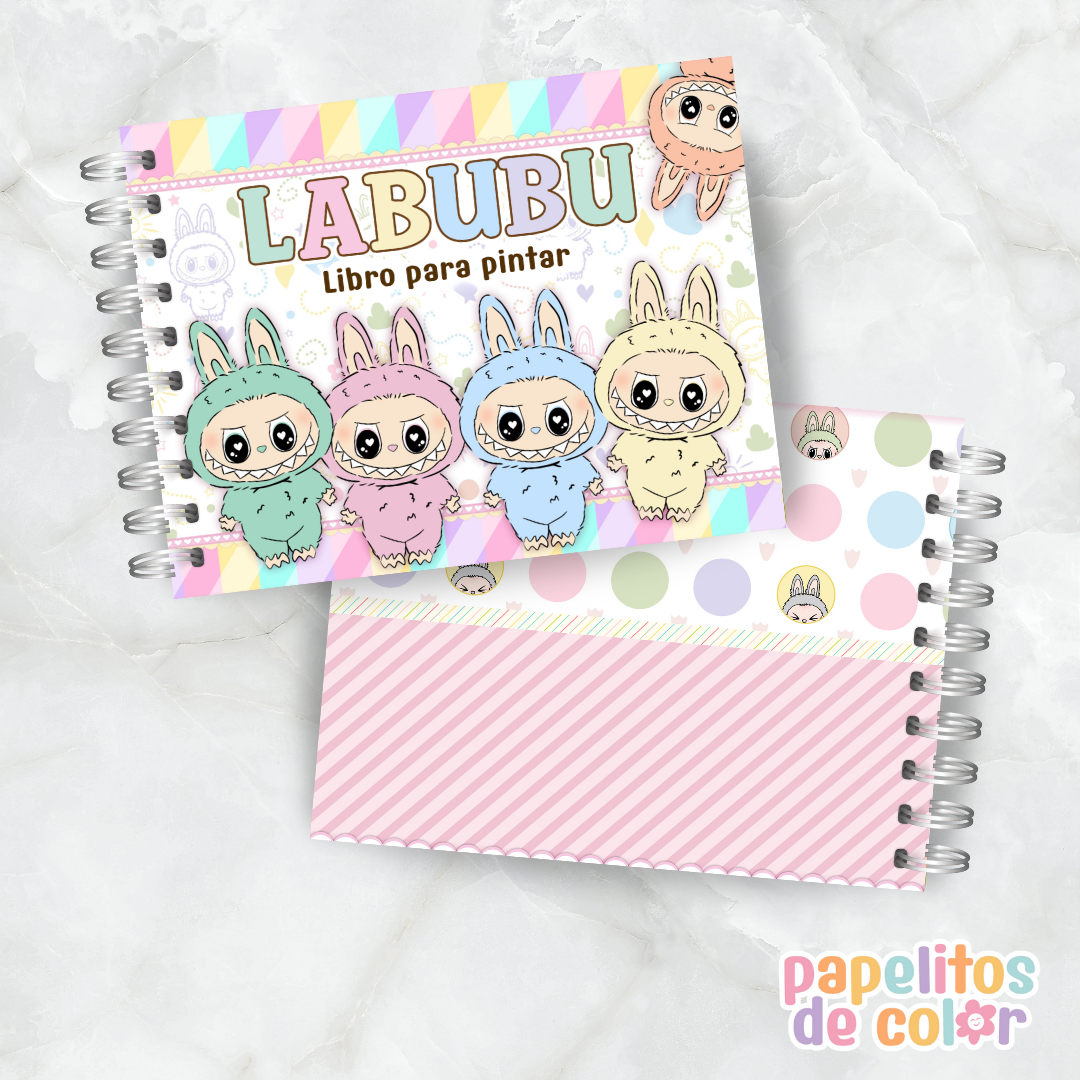 🎨 Libro para Pintar Labubus ✨