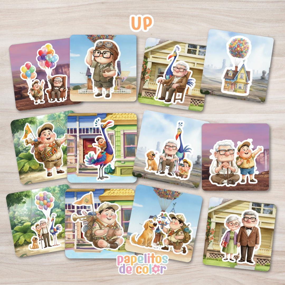 🎨 Pack Memotest Personajes🧩