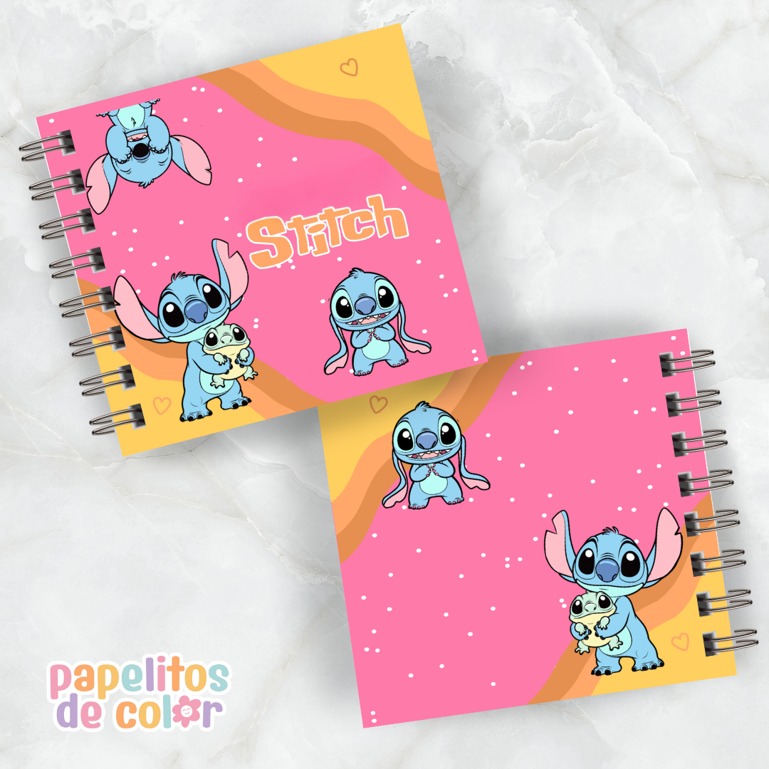 💫 Agenda Stitch 2026 (15x15 cm)