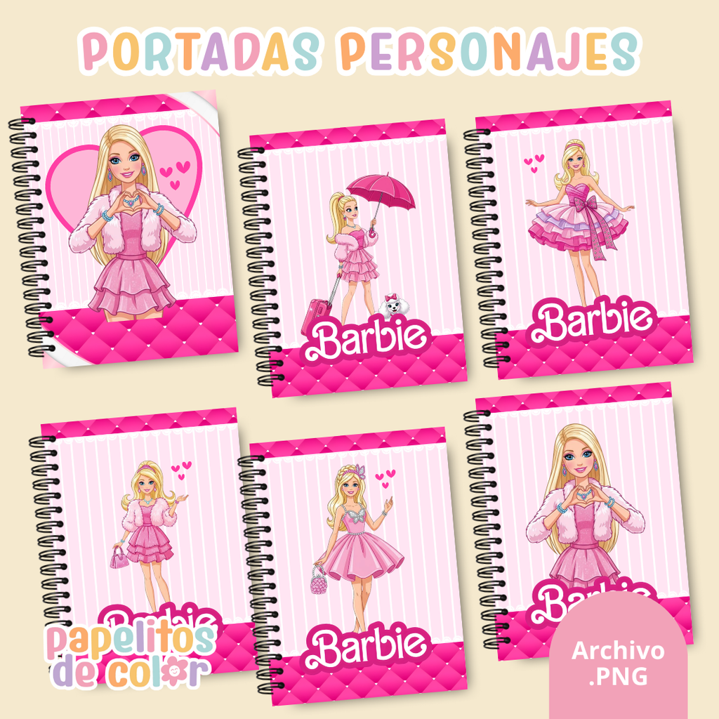 📚✨ Combo Portadas Personajes – Vol. 13 🌵✨