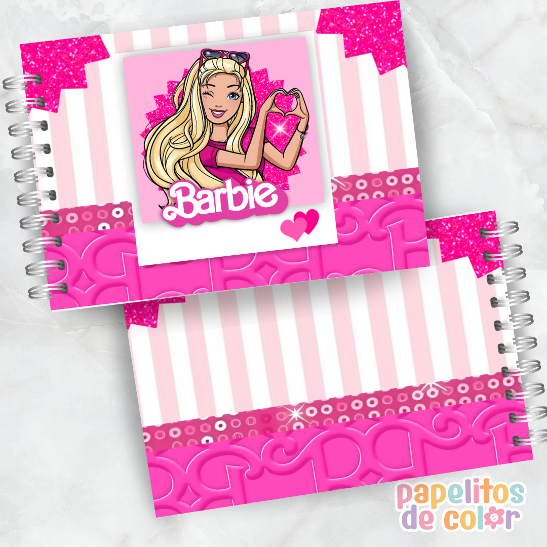 💖🎶 Libro para pintar Barbie 👗🎨