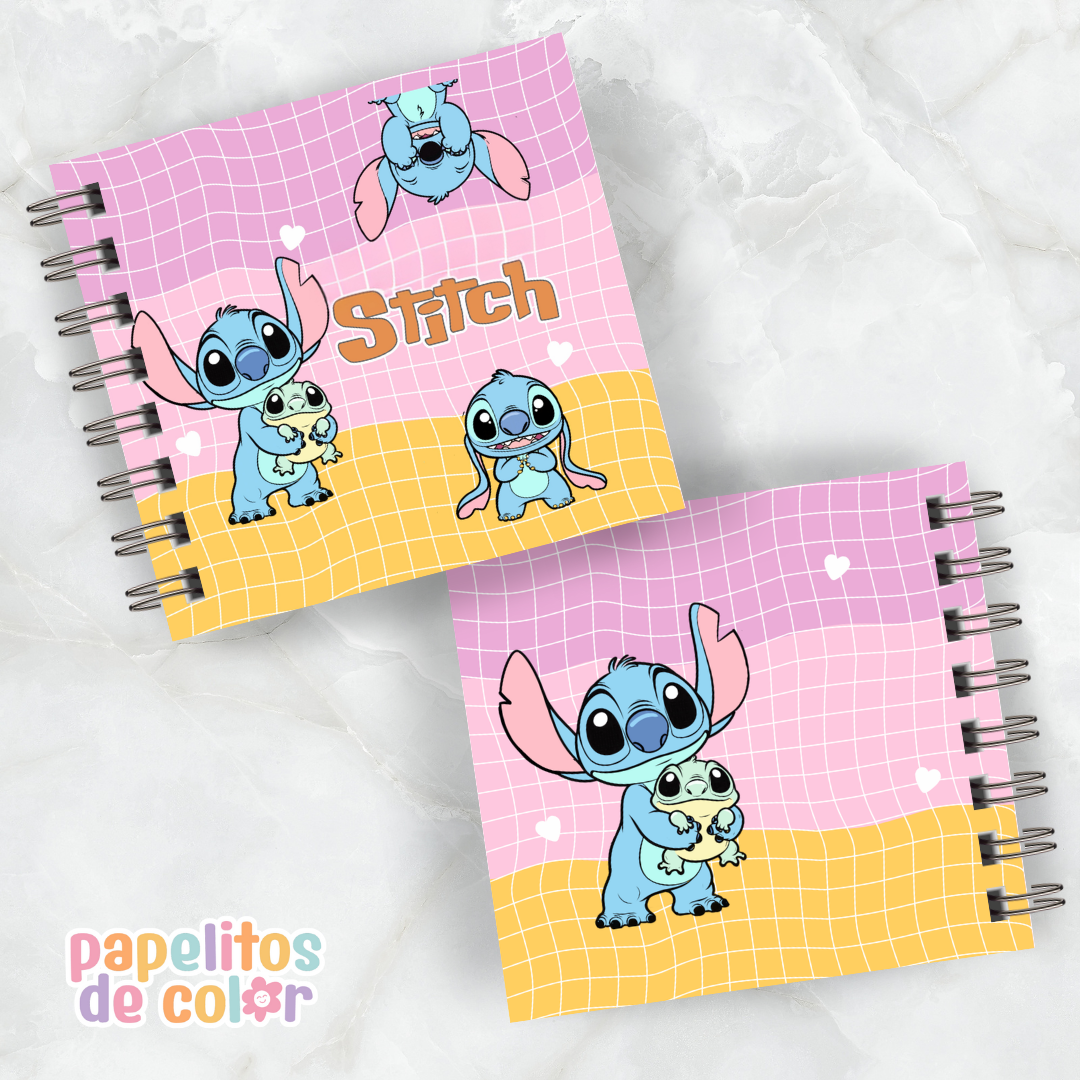 💫 Agenda Stitch 2026 (15x15 cm)