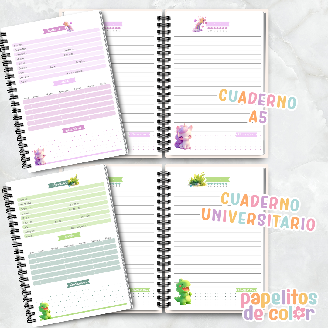 📚 Cuadernos Escolares  ✨
