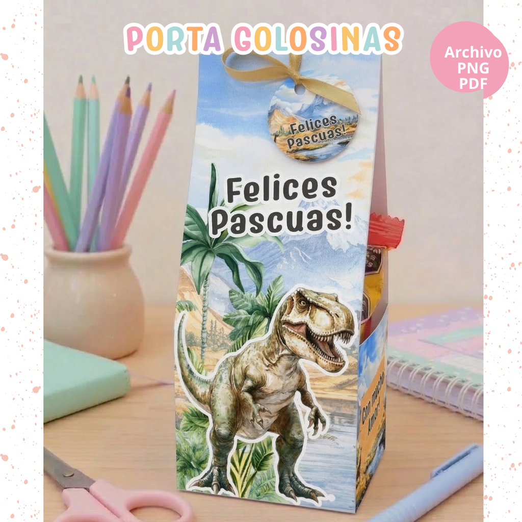 🐰🍫 Portagolosinas – 21 Diseños🥚🎁Pascuas