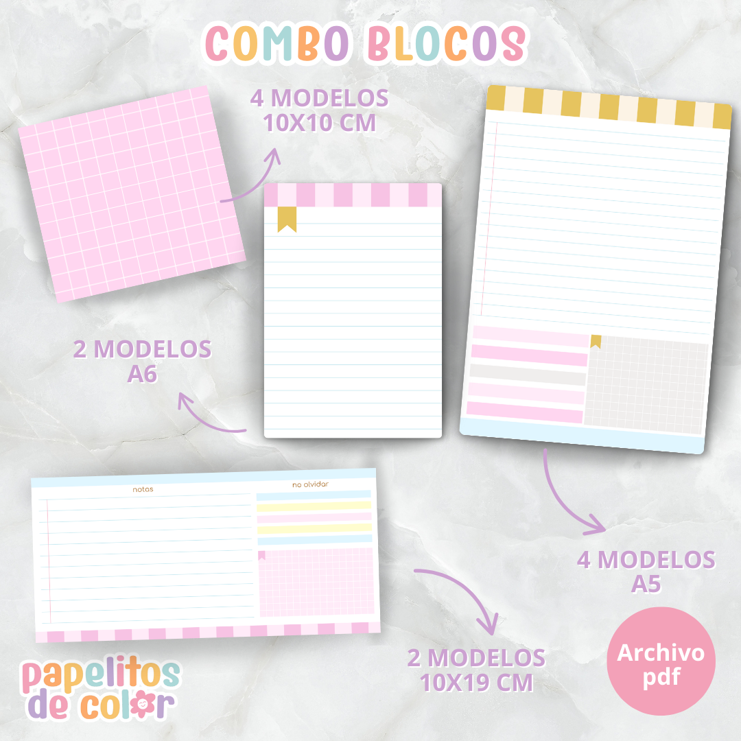 💕📒 Combo Comforta – Organización con estilo 📒💕