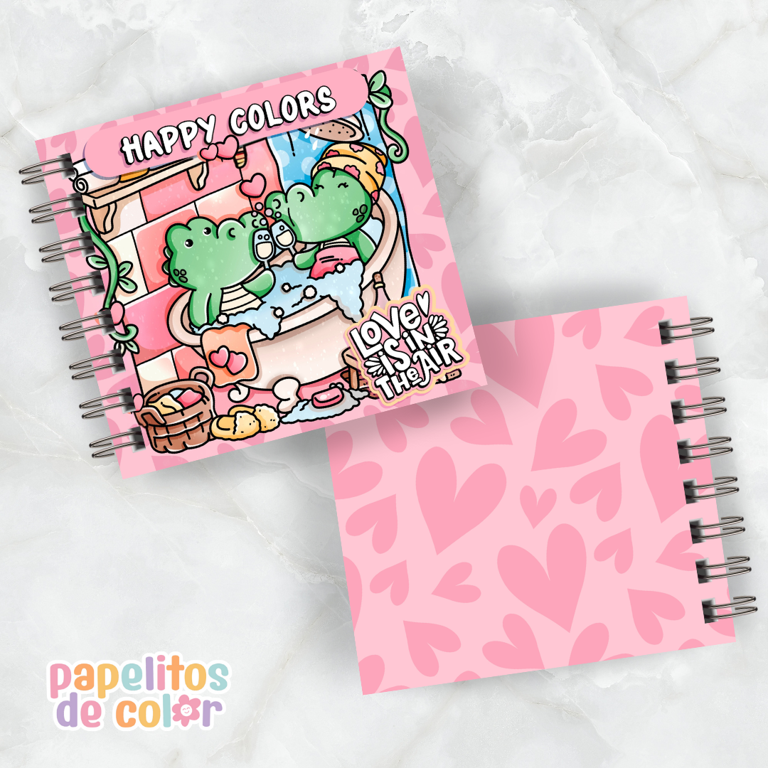 💕Love Is In The Air – Libro para Pintar💕