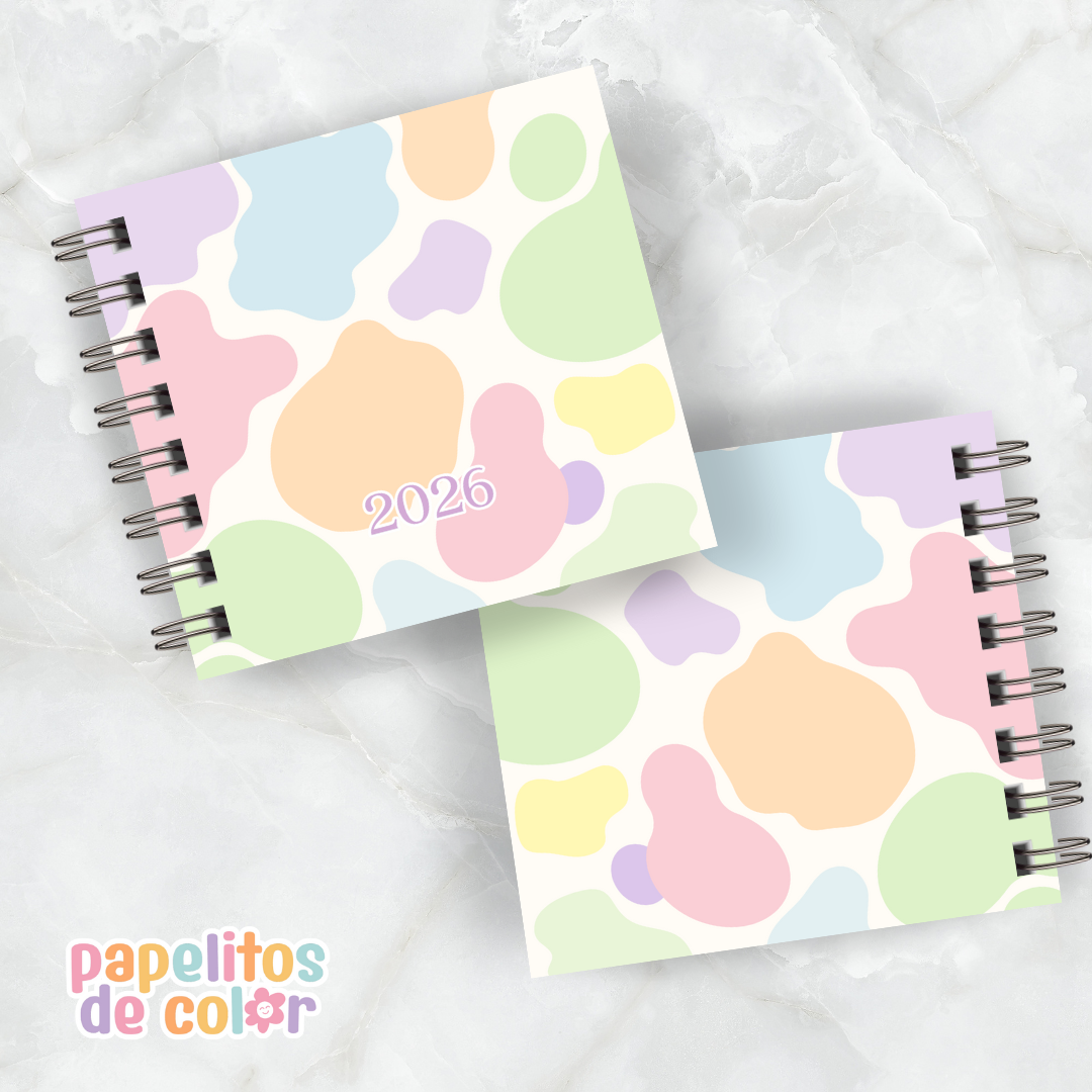 Agenda Arcoiris 2026 🌈 (15x15 cm)