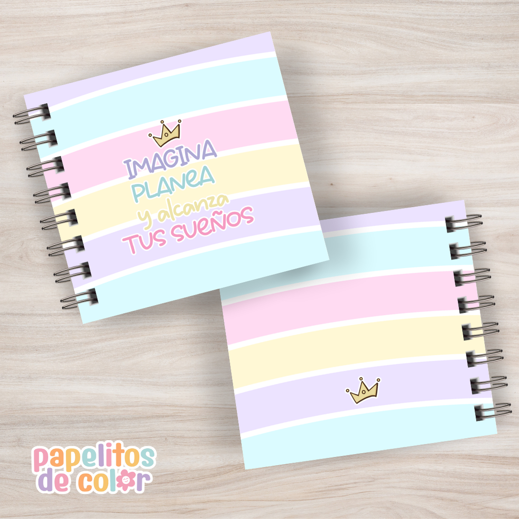 Agenda Pastel 2027 (15x15 cm) 🌸✨
