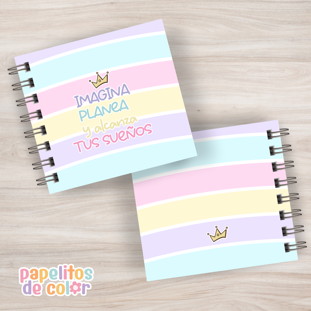 Agenda Pastel 2027 (15x15 cm) 🌸✨