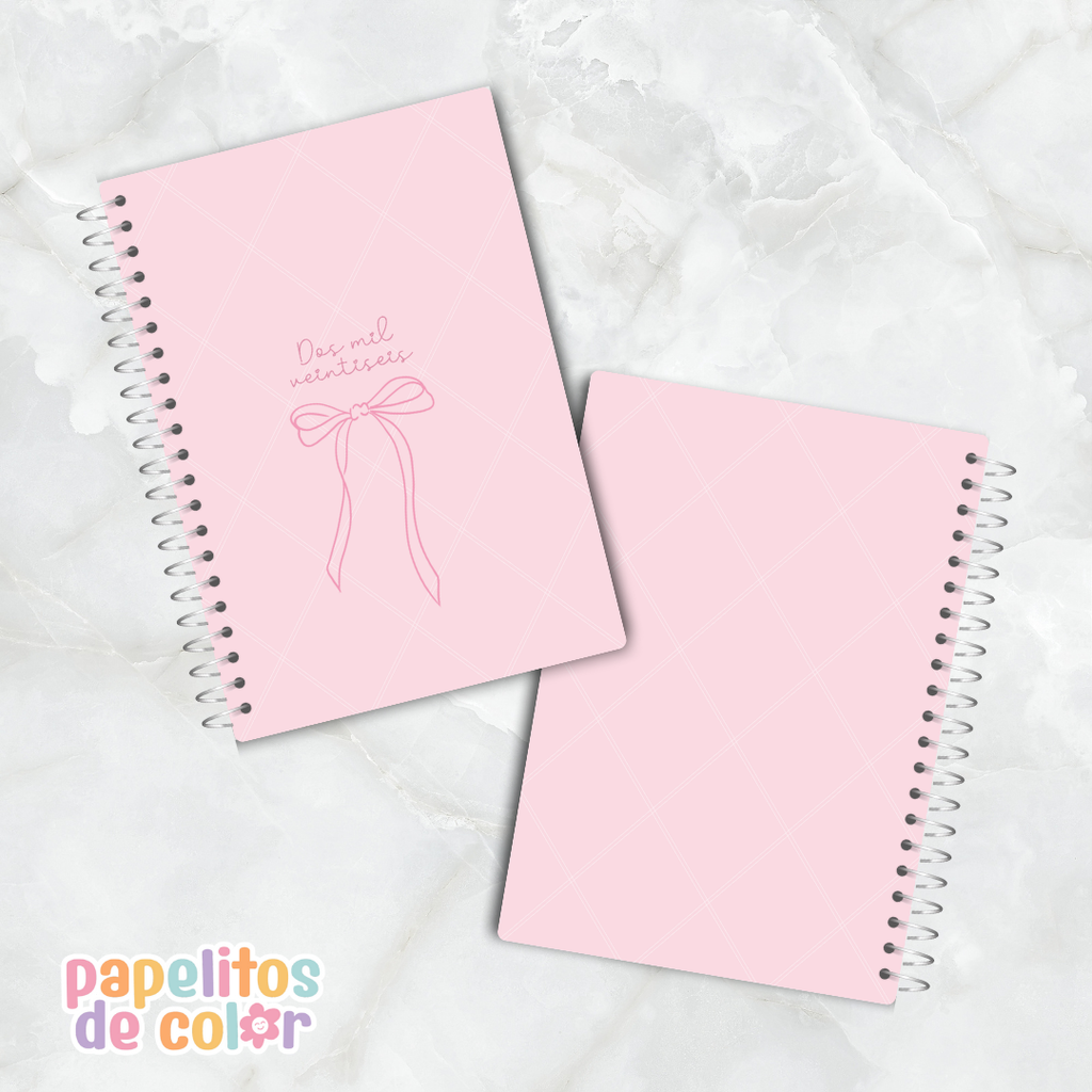 Agenda Semanal 2026 Delicada ✨