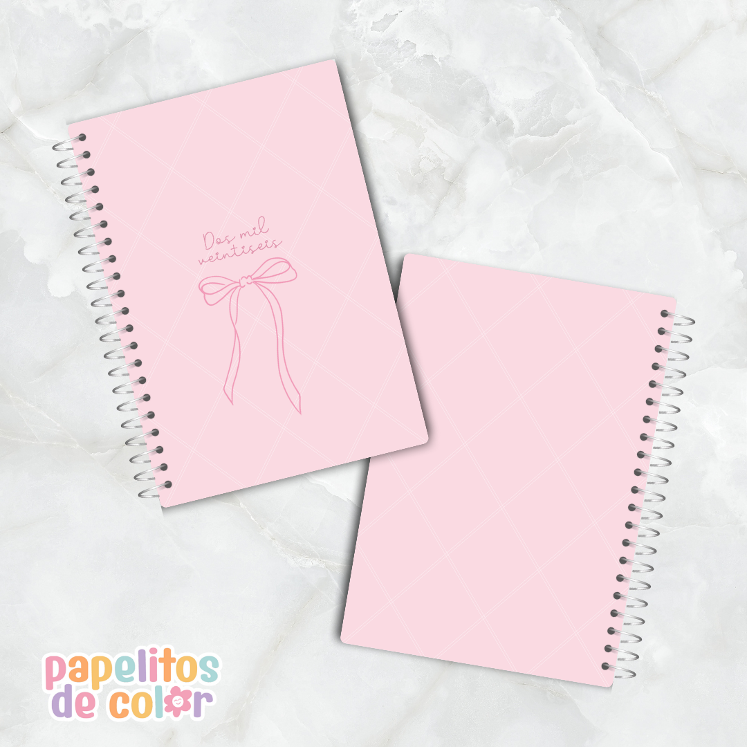 Agenda Semanal 2026 Delicada ✨