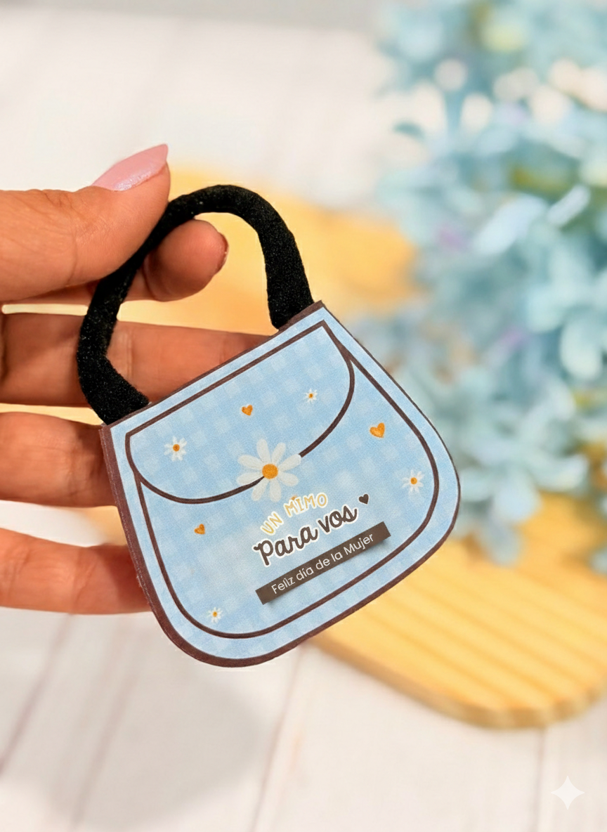 🌸 Porta Gomitas Día de la Mujer – Kit Flower 🌸👜
