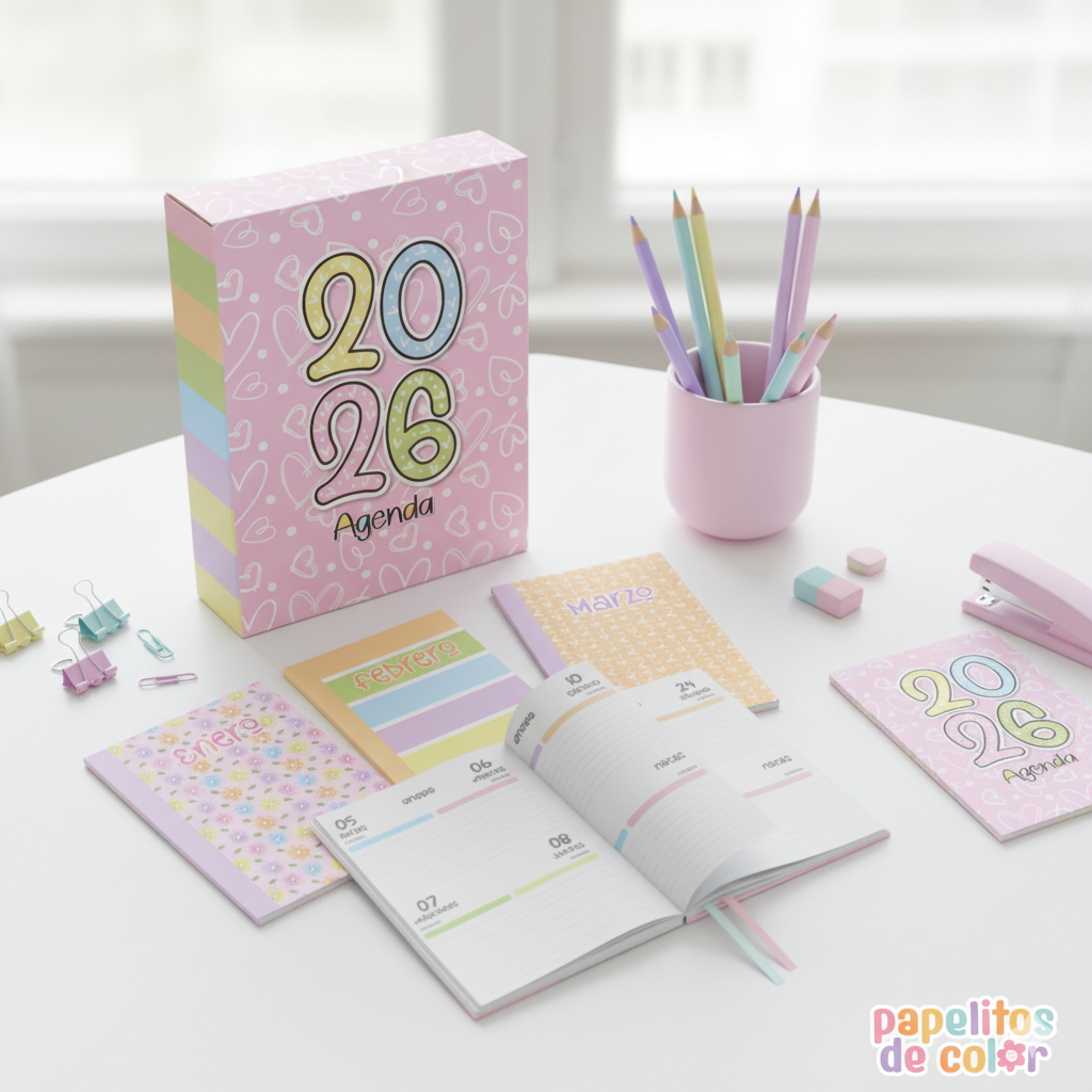 💫Agenda Charletas - Estilo Folleto 🗓️